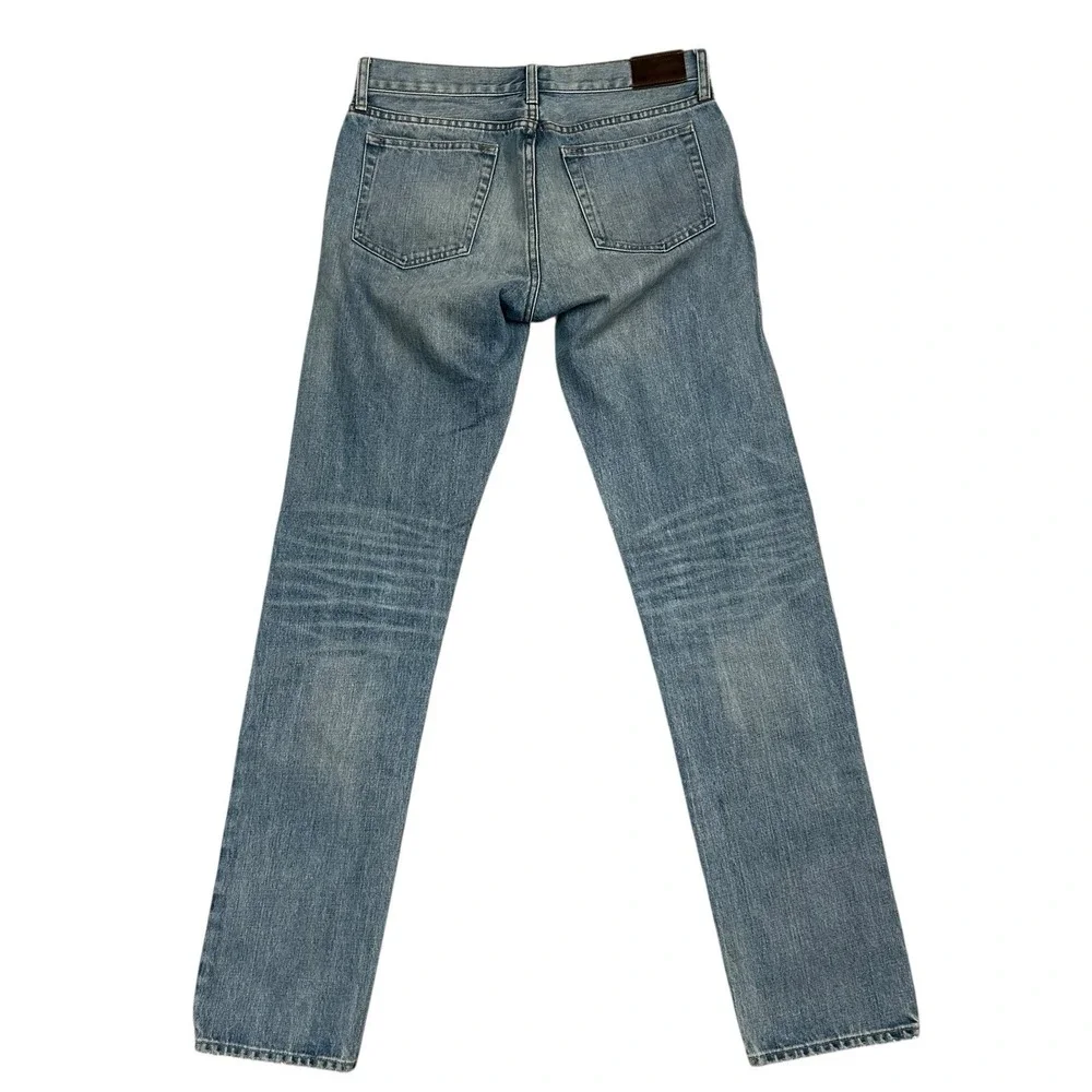 J Crew 484 Jeans Kaihara Denim Mens 31X34 Blue Denim Japanese Fabric‎ Straight